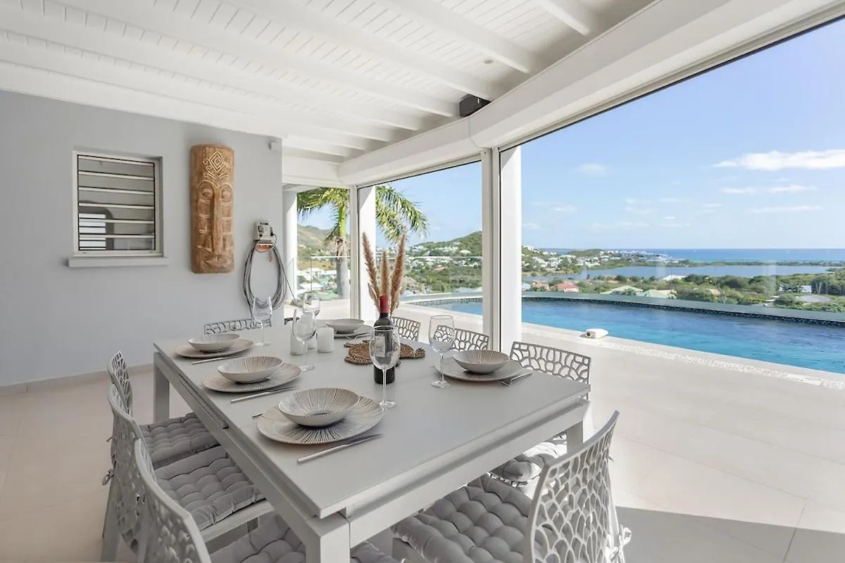 Villa Venus, 4 Bdr With View! Saint Martin